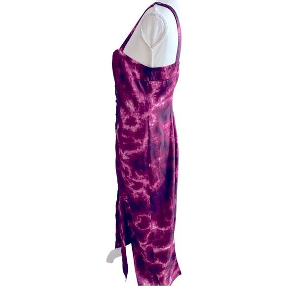 Cinq A Sept Alexa Tie Dye Midi Dress Size 6 - Picture 5 of 9
